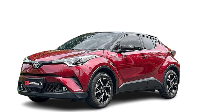 Toyota C-HR CHR 1.8 HV Hybrid Fullspec NIK 2019 Akhir Red On Black 