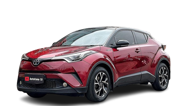 Toyota C-HR CHR 1.8 HV Hybrid Fullspec NIK 2021 Akhir Red On Black